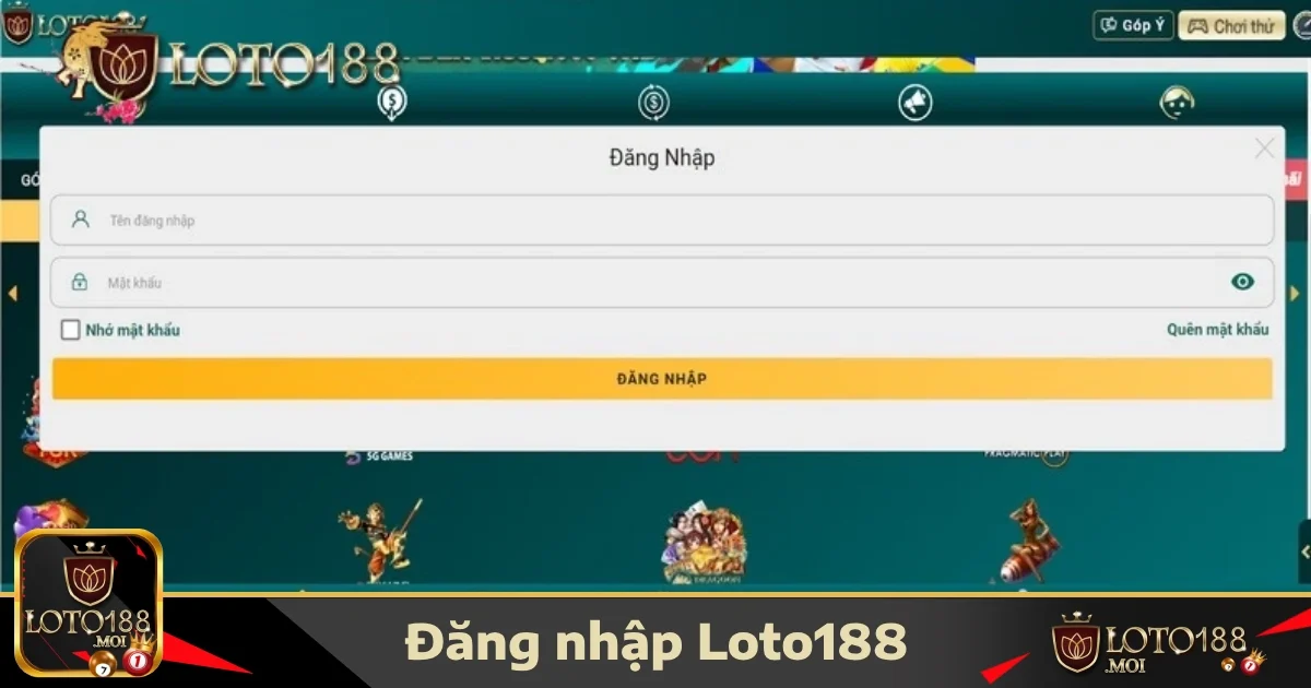 Hướng dẫn cách đăng nhập LOTO188 chỉ với vài thao tác